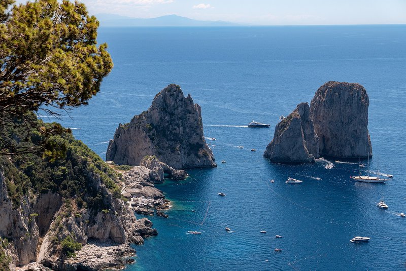 Photography in Capri, Italy