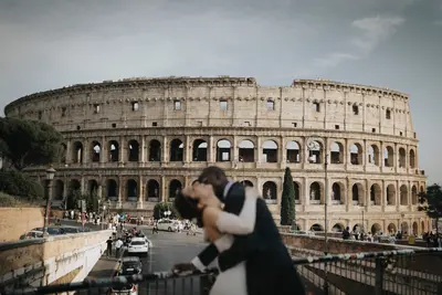 Wedding photoshoot in Rome by Luigi O