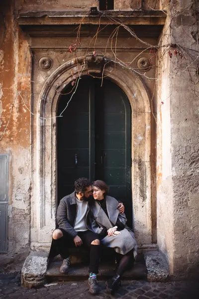 Engagement photoshoot in Rome by Luigi O