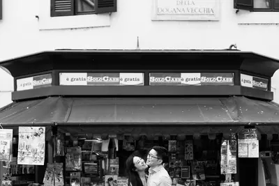 Honeymoon photoshoot in Rome by Luigi O