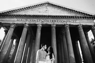 Engagement photoshoot in Rome by Luigi O