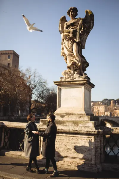 Engagement photoshoot in Rome by Luigi O