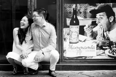 Engagement photoshoot in Rome by Luigi O