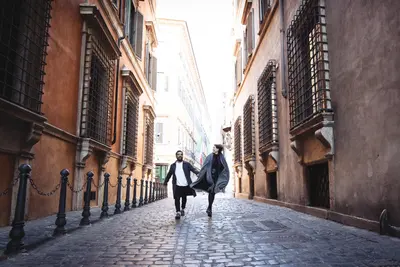 Couples photoshoot in Rome by Luigi O