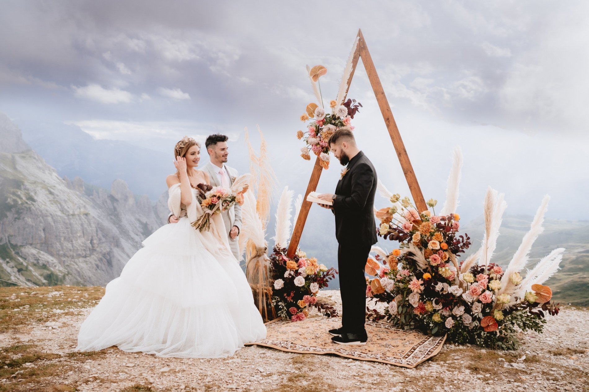 Stefano Cassaro photoshoot in Dolomites