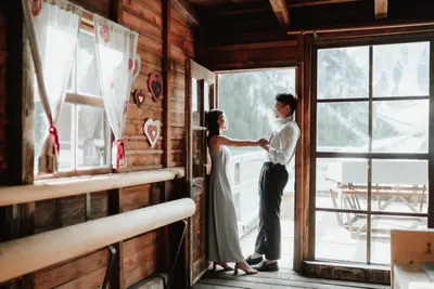 Elopement photoshoot in the Dolomites by Stefano C