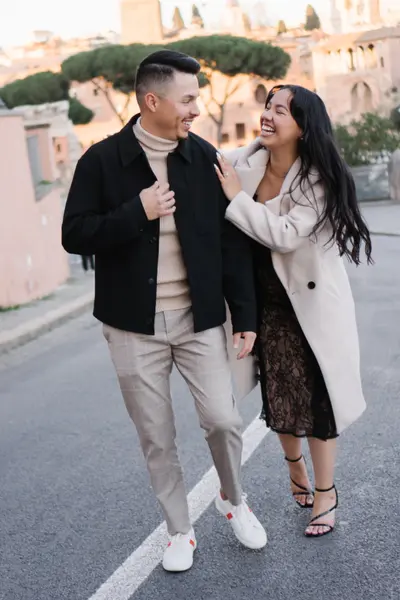 Couples photoshoot in Rome by Yana V