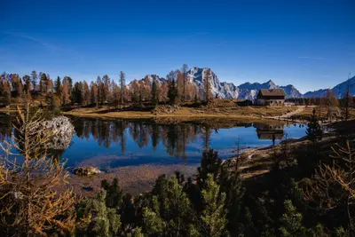 Content Creator photoshoot in the Dolomites by Brunetto Z