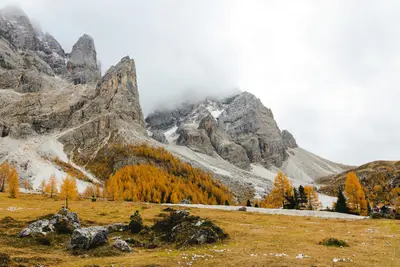 Content Creator photoshoot in the Dolomites by Brunetto Z