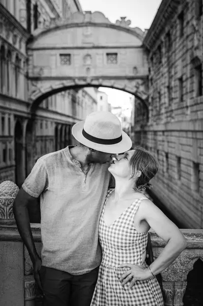 Anniversary photoshoot in Venice by Brunetto Z
