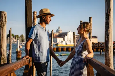Anniversary photoshoot in Venice by Brunetto Z