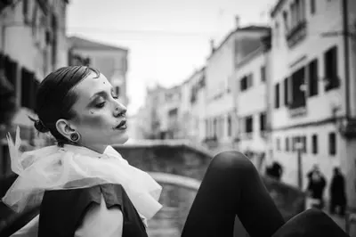 Fashion photoshoot in Venice by Brunetto Z