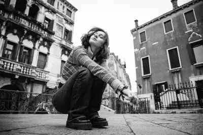 Fashion photoshoot in Venice by Brunetto Z