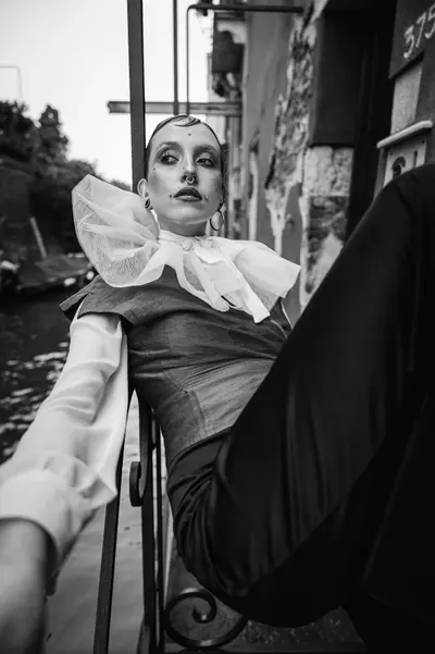 Fashion photoshoot in Venice by Brunetto Z