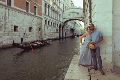 Anniversary photoshoot in Venice by Brunetto Z
