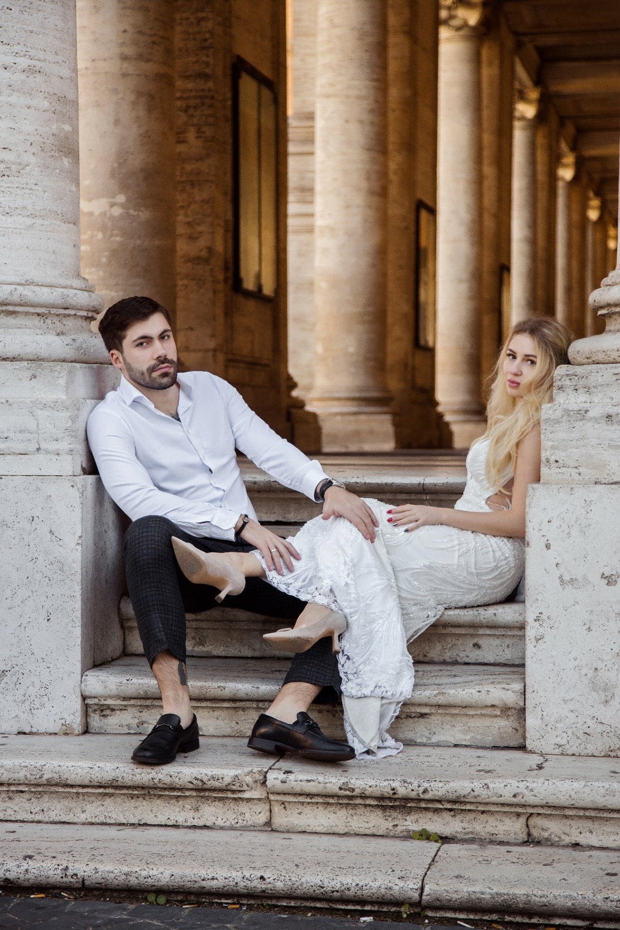 Alex Samusenko photoshoot in Rome