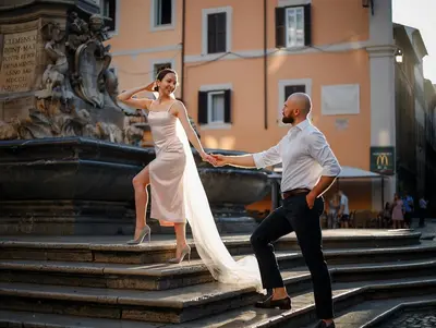 Wedding photoshoot in Rome by Alex S