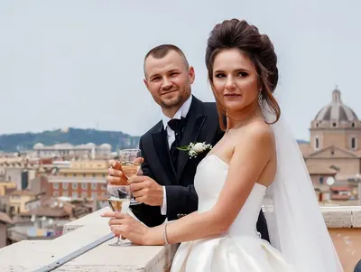 Wedding photoshoot in Rome by Alex S