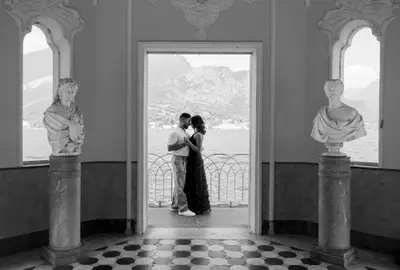 Proposal photoshoot in Lake Como by Enrico G