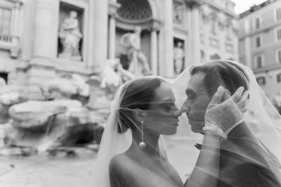 Elopement photoshoot in Rome by Enrico G