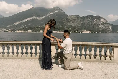 Proposal photoshoot in Lake Como by Enrico G