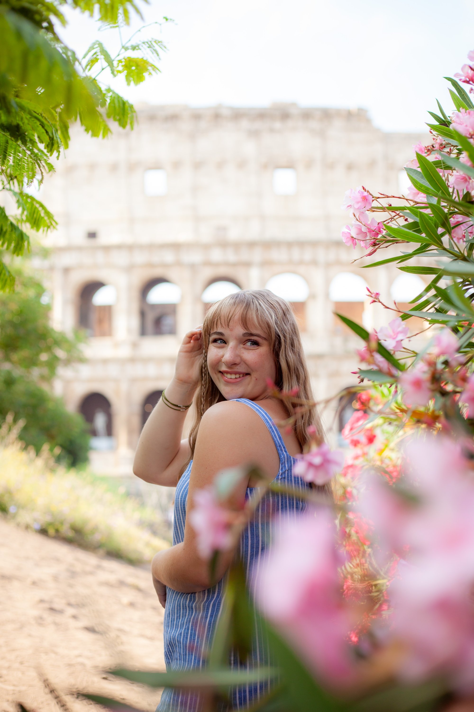 Faith Badsalzig photoshoot in Rome