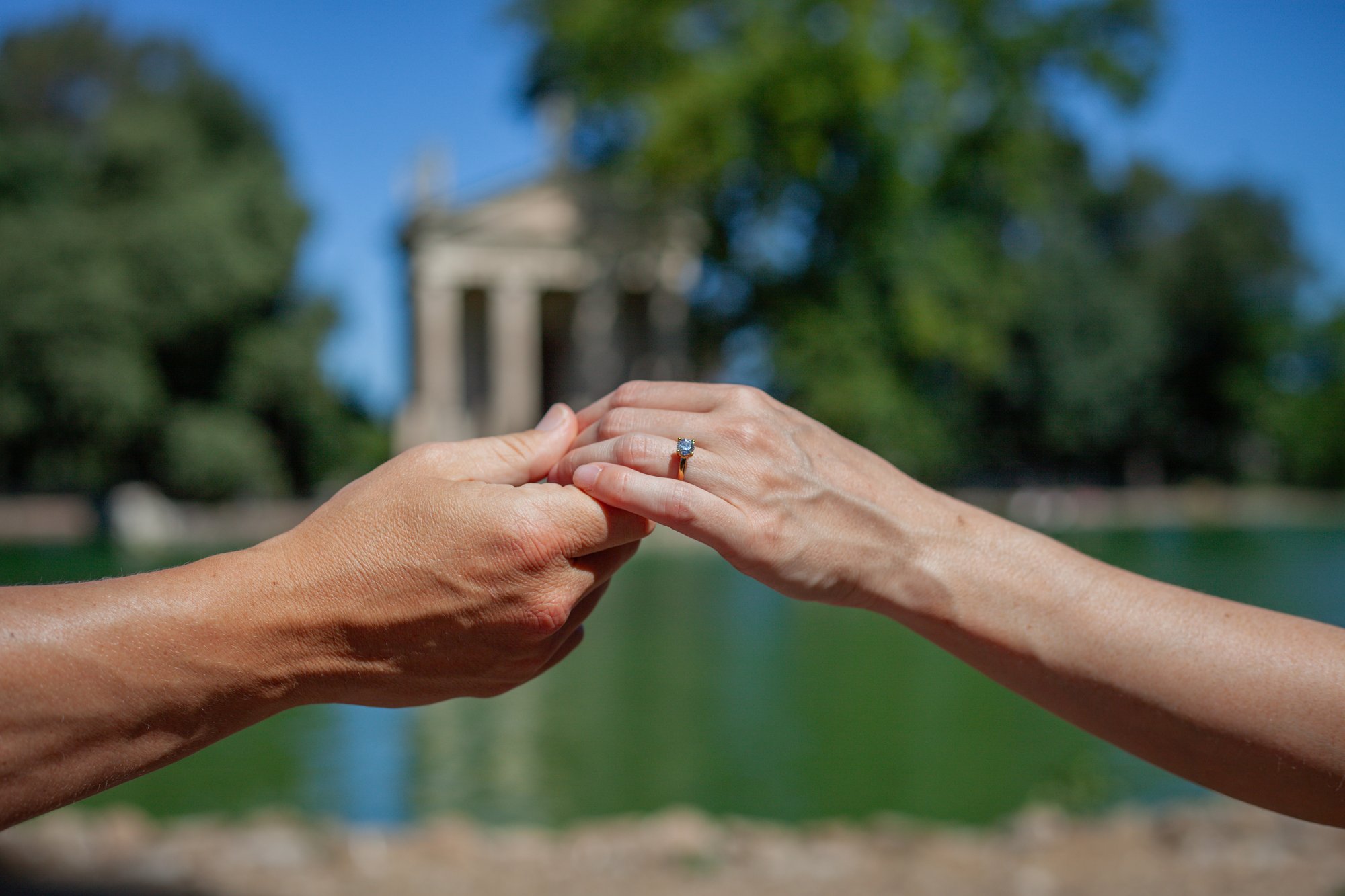 Proposal photoshoot in Italy