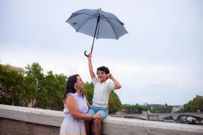 Family photoshoot in Rome by Faith B