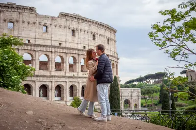 Couples photoshoot in Rome by Faith B