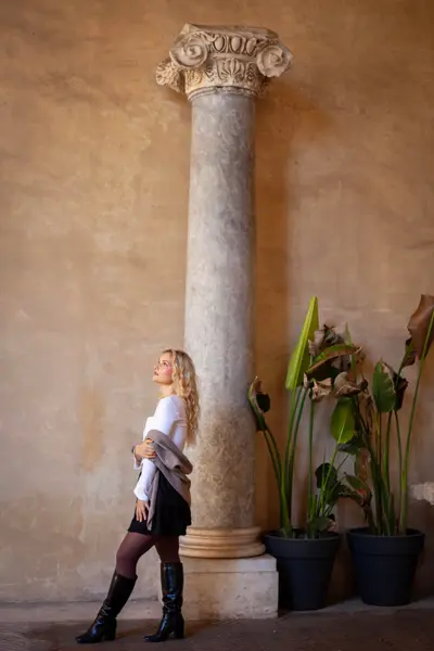 Solo Portrait photoshoot in Rome by Faith B