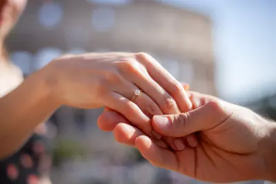 Proposal photoshoot in Rome by Faith B