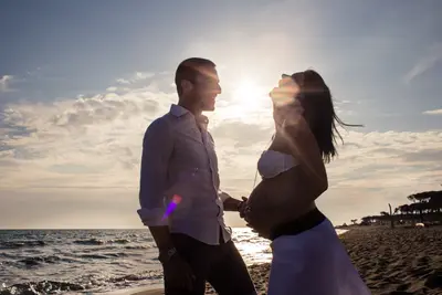 Maternity photoshoot in Cinque Terre by Marco M