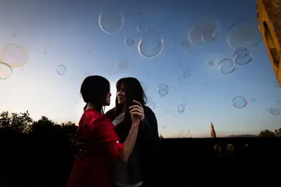 Engagement photoshoot in Florence by Marco M