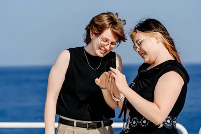Proposal photoshoot in Otranto by Mirko A