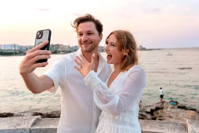 Proposal photoshoot in Otranto by Mirko A