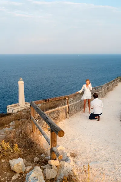 Proposal photoshoot in Otranto by Mirko A