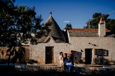 Proposal photoshoot in Alberobello by Mirko A