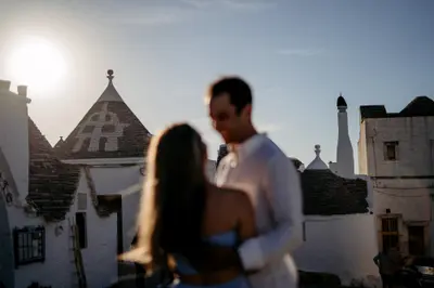 Proposal photoshoot in Alberobello by Mirko A