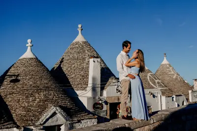 Proposal photoshoot in Alberobello by Mirko A