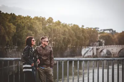 Couples photoshoot in Rome by Andrea F