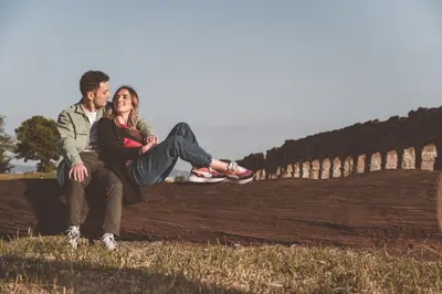 Engagement photoshoot in Rome by Andrea F