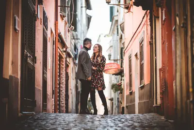 Engagement photoshoot in Rome by Andrea F