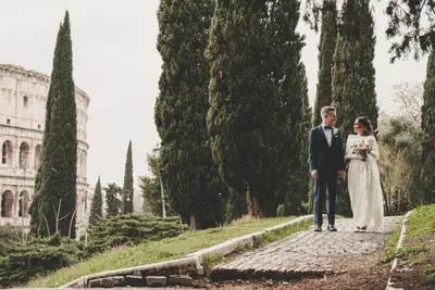Wedding photoshoot in Rome by Andrea F