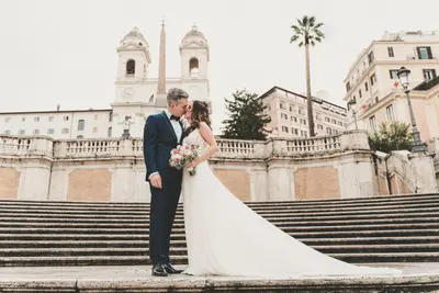 Wedding photoshoot in Rome by Andrea F