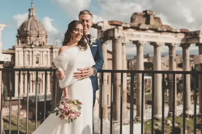 Wedding photoshoot in Rome by Andrea F