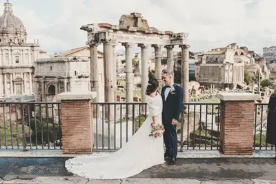 Wedding photoshoot in Rome by Andrea F