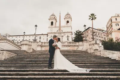 Wedding photoshoot in Rome by Andrea F