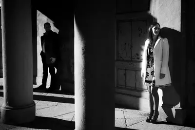Engagement photoshoot on Lake Como by Marco B