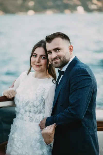 Wedding photoshoot on Lake Como by Kian K