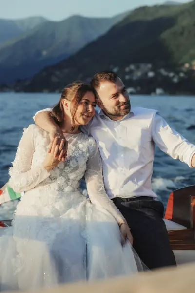 Wedding photoshoot on Lake Como by Kian K